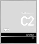 Nielsen Bilderrahmen C2 Aluminium Struktur Silber matt / 50 x 60