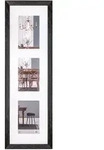 Walther Bilderrahmen Fiorito Holz Normalglas / Floatglas / Dunkelgrau / 3X 10x15