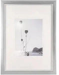 Walther Bilderrahmen Beyond Kunststoff 21,0 x 29,7 (A4) / Silber