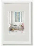 Walther Bilderrahmen Trendstyle Kunststoff Weiss / 15 x 20