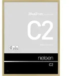 Nielsen Bilderrahmen C2 Aluminium 30 x 40 / Struktur Gold Matt