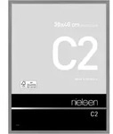 Nielsen Bilderrahmen C2 Aluminium 30 x 40 / Struktur Grau matt
