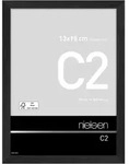 Nielsen Bilderrahmen C2 Aluminium 13 x 18 / Struktur Schwarz matt