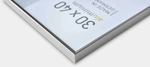 Nielsen Bilderrahmen Pixel Aluminium 10 x 15 / Silber