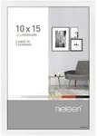 Nielsen Bilderrahmen Pixel Aluminium Wei&szlig; glanz / 10 x 15