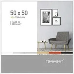 Nielsen Bilderrahmen Pixel Aluminium Wei&szlig; glanz / 50 x 50