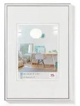 Walther Bilderrahmen New Lifestyle Kunststoff Normalglas / Floatglas / Silber /...