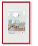 Walther Bilderrahmen New Lifestyle Kunststoff Normalglas / Floatglas / Rot / 24...