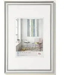 Walther Bilderrahmen Trendstyle Kunststoff Silber / 50 x 70