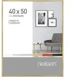 Nielsen Bilderrahmen Pixel Aluminium Gold / 40 x 50