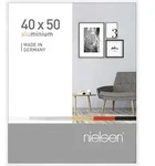 Nielsen Bilderrahmen Pixel Aluminium 40 x 50 / Wei&szlig; glanz