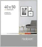 Nielsen Bilderrahmen Pixel Aluminium Silber Matt / 40 x 50