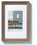 Walther Bilderrahmen Fiorito Holz Normalglas / Floatglas / Nussbaum / 30 x 40