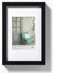 Walther Bilderrahmen Stockholm Holz Schwarz / 30 x 30