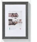 Walther Bilderrahmen Bohemian Kunststoff 40 x 50 / Grau