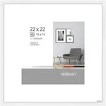 Nielsen Bilderrahmen Pixel Aluminium Wei&szlig; glanz / 22 x 22
