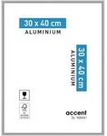 Nielsen Bilderrahmen Accent Aluminium Silber Matt / 30 x 40