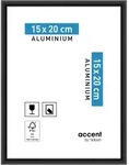Nielsen Bilderrahmen Accent Aluminium 15 x 20 / Schwarz Matt