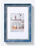 Walther Bilderrahmen Chalet Kunststoff Blau / 18 x 24