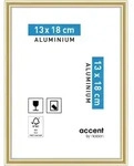 Nielsen Bilderrahmen Accent Aluminium 13 x 18 / Gold