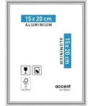 Nielsen Bilderrahmen Accent Aluminium Silber / 15 x 20