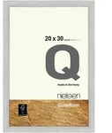 Nielsen Bilderrahmen Quadrum Holz Silber / 20 x 30