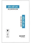 Nielsen Bilderrahmen Accent Aluminium Wei&szlig; glanz / 40 x 60