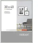 Nielsen Bilderrahmen Pixel Aluminium Silber Matt / 30 x 40