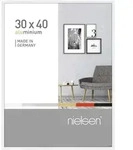 Nielsen Bilderrahmen Pixel Aluminium 30 x 40 / Wei&szlig; glanz