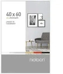Nielsen Bilderrahmen Pixel Aluminium Wei&szlig; glanz / 40 x 60