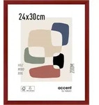 Nielsen Bilderrahmen Zoom Holz Rot / 24 x 30