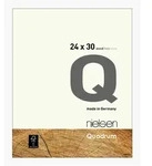 Nielsen Bilderrahmen Quadrum Holz Wei&szlig; / 24 x 30