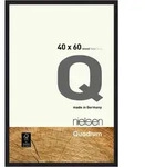 Nielsen Bilderrahmen Quadrum Holz Rabenschwarz / 40 x 60