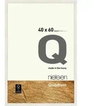 Nielsen Bilderrahmen Quadrum Holz Wei&szlig; / 40 x 60