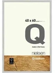 Nielsen Bilderrahmen Quadrum Holz Silber / 40 x 60