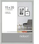 Nielsen Bilderrahmen Pixel Aluminium Silber Matt / 15 x 20
