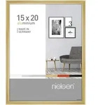 Nielsen Bilderrahmen Pixel Aluminium Gold / 15 x 20