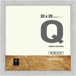Nielsen Bilderrahmen Quadrum Holz Silber / 20 x 20