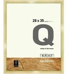 Nielsen Bilderrahmen Quadrum Holz Gold / 28 x 35