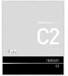 Nielsen Bilderrahmen C2 Aluminium Wei&szlig; glanz / 50 x 60