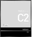Nielsen Bilderrahmen C2 Aluminium Schwarz Eloxal Glanz / 50 x 60