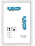Nielsen Bilderrahmen Accent Aluminium 10 x 15 / Wei&szlig; glanz