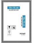 Nielsen Bilderrahmen Accent Aluminium 10 x 15 / Stahlgrau