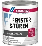 KRAUTOL FENSTER- & T&Uuml;RENLACK | wei&szlig; - seidenmatt - 750ml