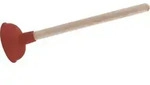 Abflussreiniger mit Holzstiel - d=11cm