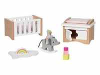 Puppenhausmöbel Style - Babyzimmer Aus Holz