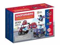 Magnet-Bausatz Magformers 278-58 Amazing Police & Rescue Set 26-Teilig