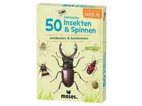 50 Heimische Insekten & Spinnen Entdecken & Bestimmen 50 Ktn.