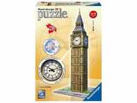 Ravensburger 3D Puzzle 12586 - Big Ben Mit Uhr - 216 Teile - Das Weltbekannte