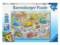 Ravensburger Kinderpuzzle - 10558 Fahrzeuge In Der Stadt - Puzzle Für Kinder Ab 6